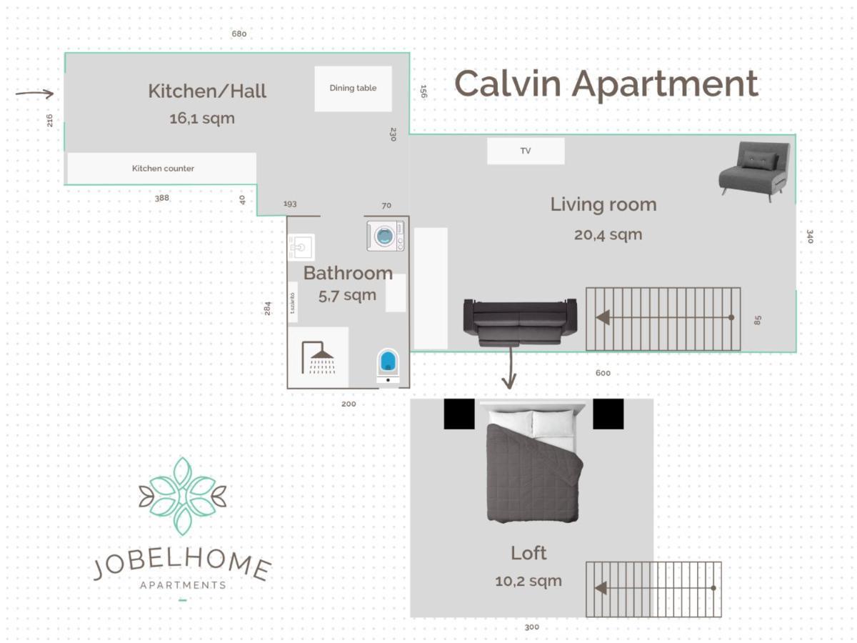 Jobelhome Calvin Apartment Budapest Eksteriør bilde